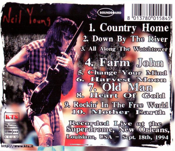 CD inlay back